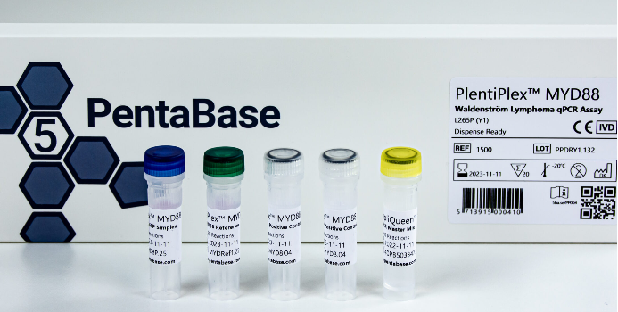 PlentiPlex™ MYD88 Waldenström Lymphoma qPCR Assay, CE IVD, IVDR